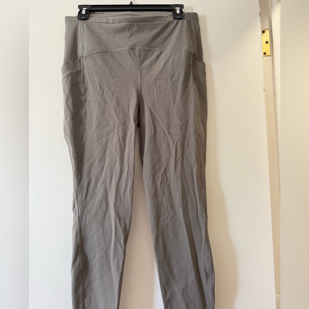 lululemon athletica Taupe High-Rise Leggings